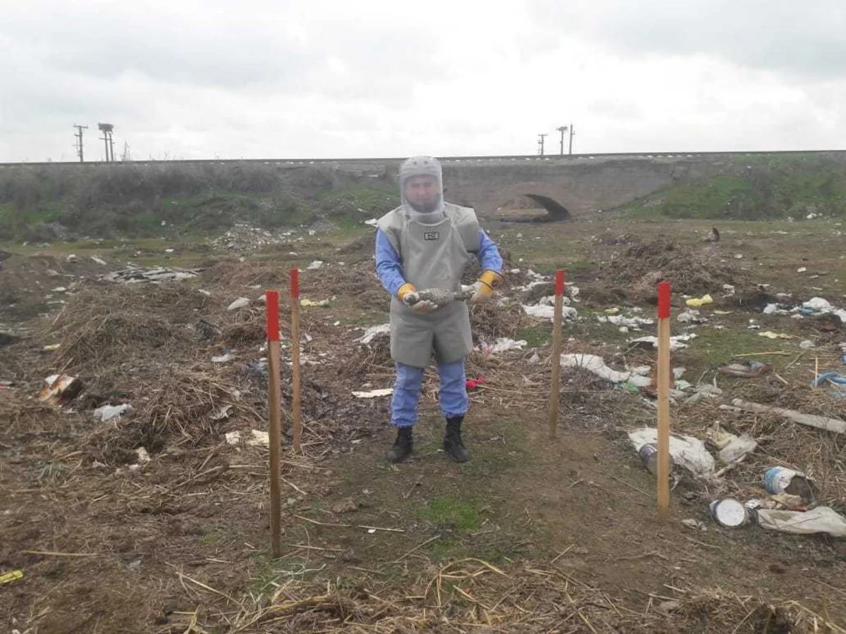 Füzulidə otlaq sahədə raket tapılıb