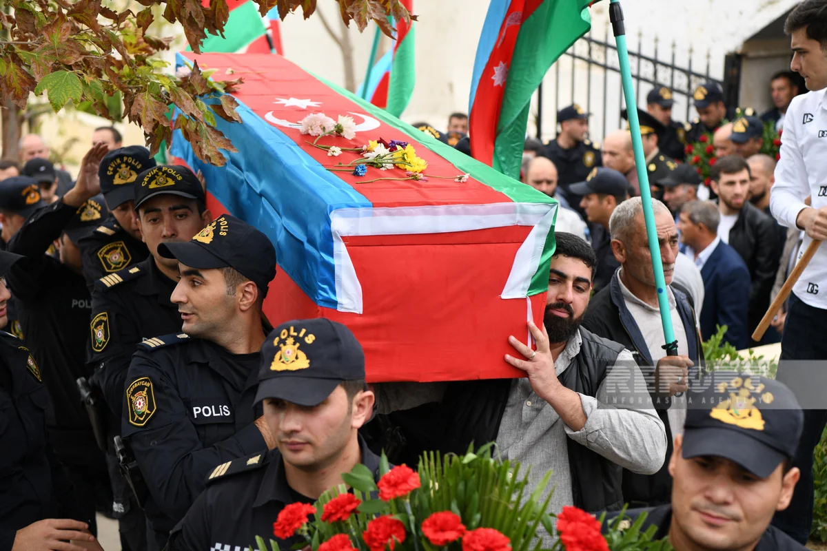 Ermənilərin mina terroru nəticəsində həlak olan Seymur Mahmudov dəfn olunub - YENİLƏNİB-2