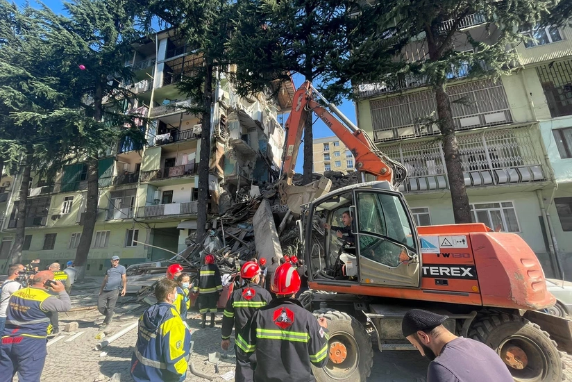 Georgia building collapse: Fifth victim removed from rubble