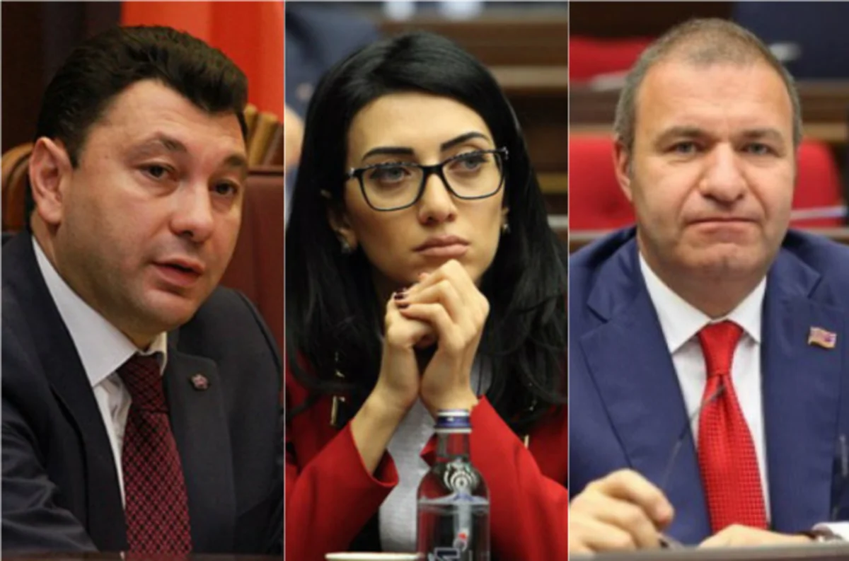 Парламент Армении избрал трех вице-спикеров