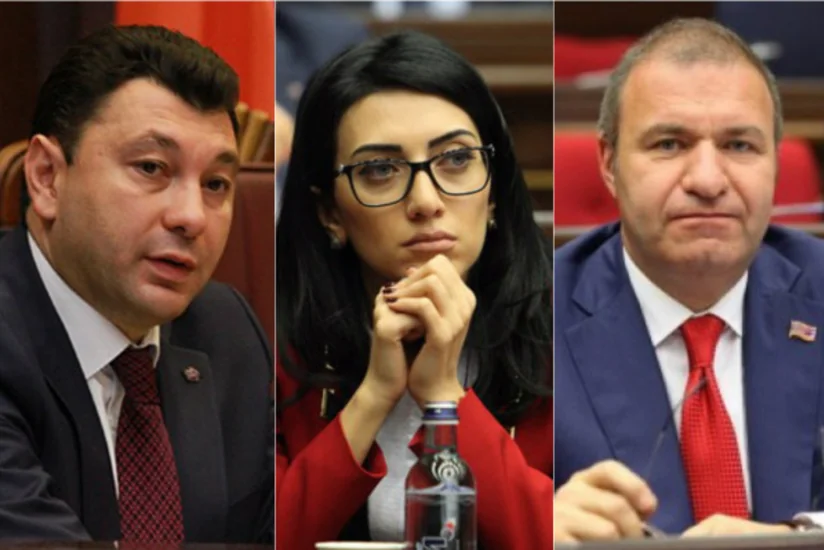 Парламент Армении избрал трех вице-спикеров