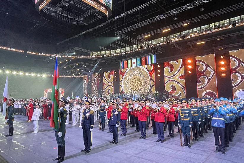 В Астане завершился военно-музыкальный фестиваль