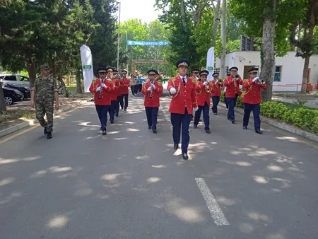 Mingəçevirdə “Şahin” hərbi-idman oyunlarının final mərhələsinə start verilib