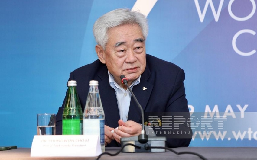 Dünya Taekvondo Federasiyasının prezidenti: “Azərbaycan taekvondo ailəsi üçün mötəbər yerdir”