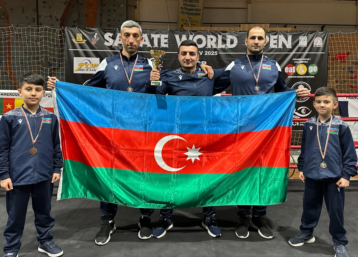 Azerbaijani savate fighters capture four medals in Bulgaria
