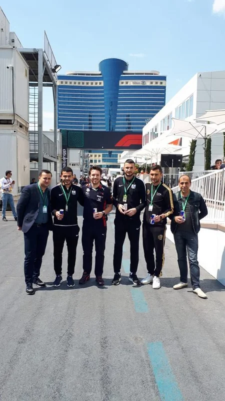 Neftçinin futbolçuları Red Bull komandasını ziyarət ediblər