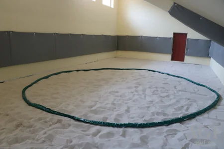 Olimpiya Mərkəzində çimərlik güləşi üzrə zal yaradılıb