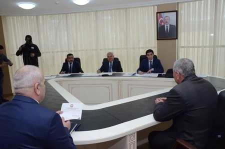Ziya Məmmədov Qusarda vətəndaşları qəbul edib
