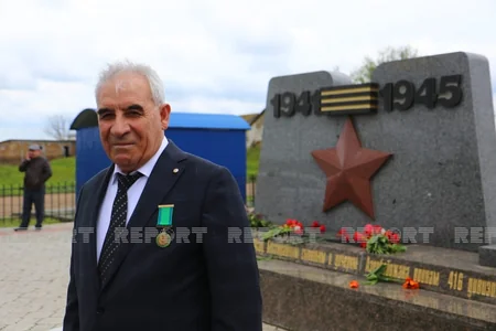 Ukraynada Azərbaycan diviziyası döyüşçülərinin xatirəsi anılıb