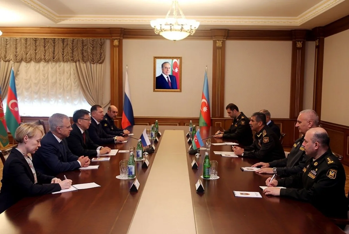 Azerbaijan Defense Minister meets with Russian Chief Military Prosecutor