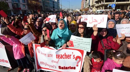 İraqın şimalındakı muxtar bölgədə maaşların verilməməsi və korrupsiyaya qarşı aksiya keçirilib