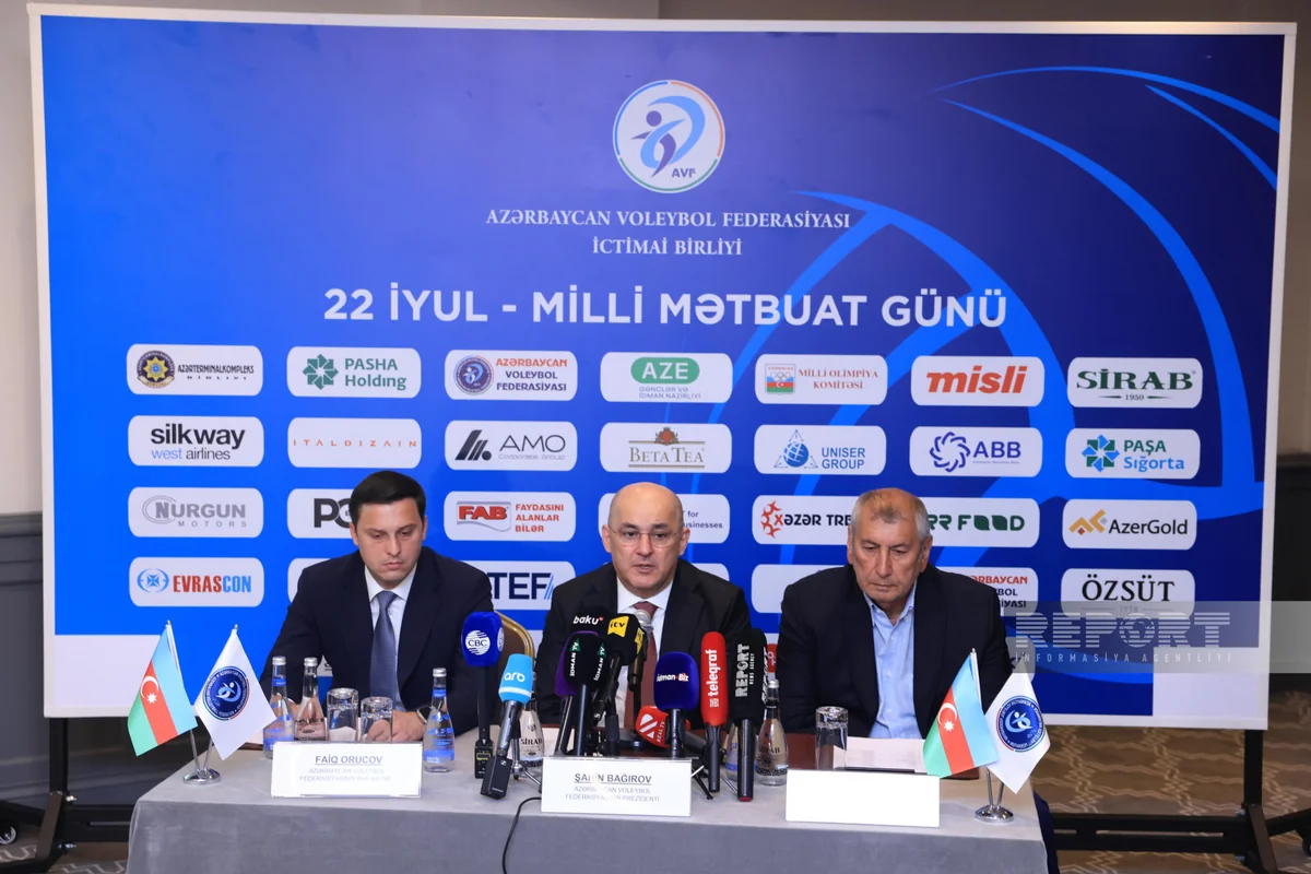 Azərbaycan Voleybol Federasiyası Reportu təltif edib
