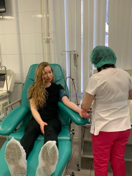 Leyla Əliyevanın təşəbbüsü ilə Moskvada “Qanın milliyyəti yoxdur” adlı xeyriyyə aksiyası keçirilib