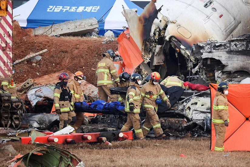 В Южной Корее девять членов одной семьи погибли в авиакатастрофе