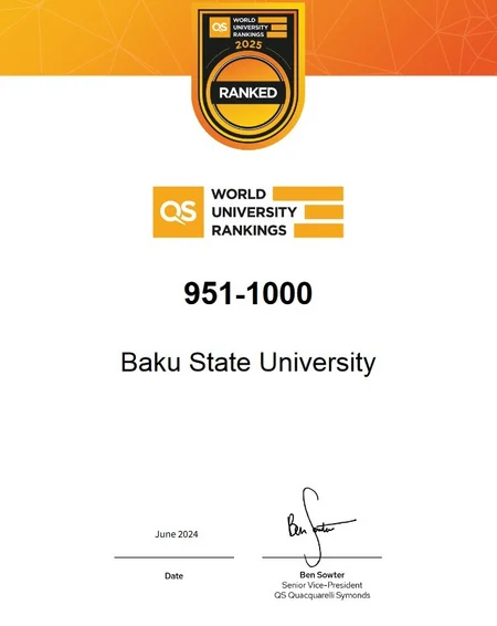 Azərbaycanın üç universiteti dünyanın ən yaxşı təhsil ocaqları sırasında yer alıb