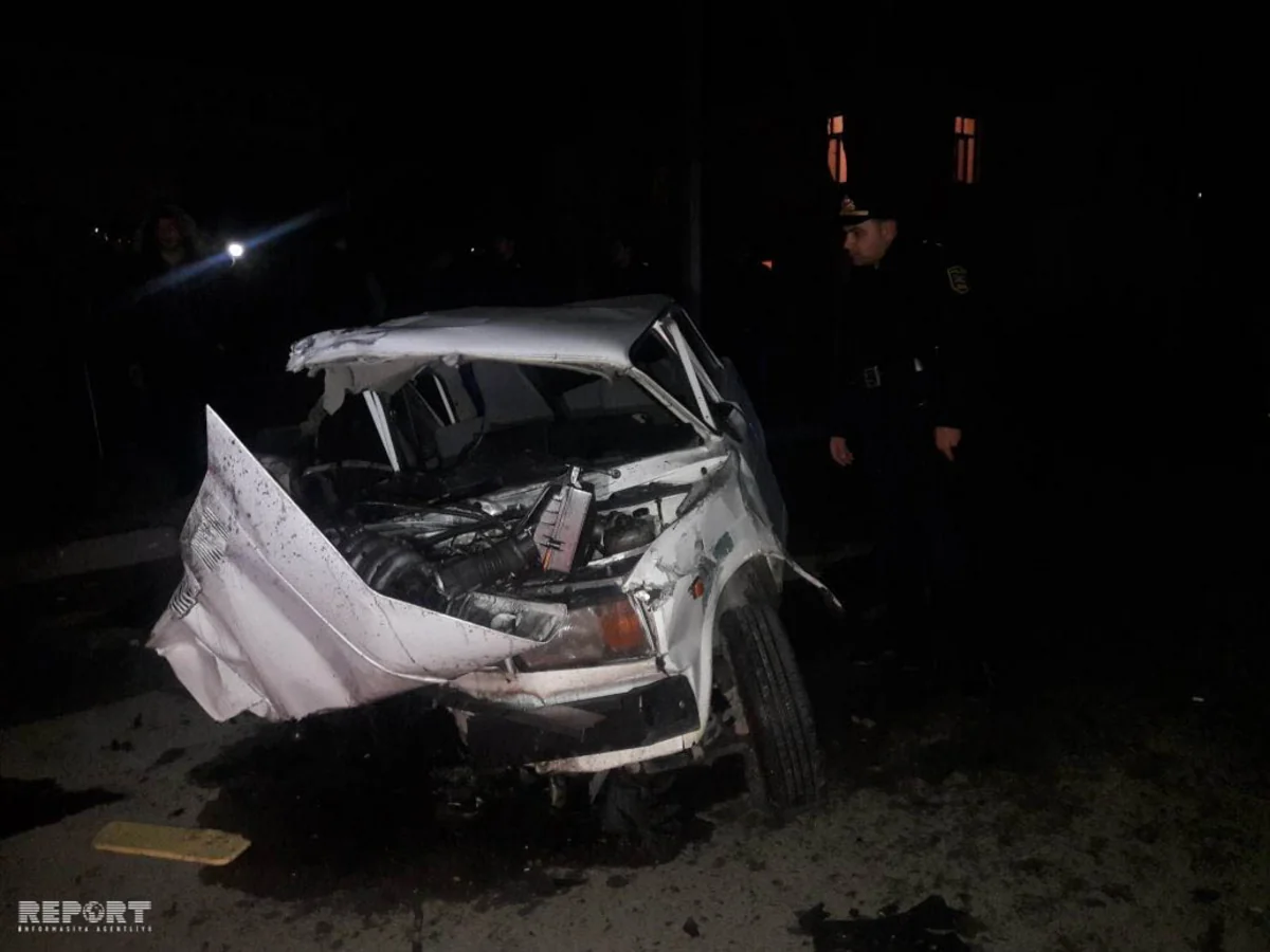 В Барде лица угнавшие автомобиль сына председателя комитета погибли в аварии - ФОТО
