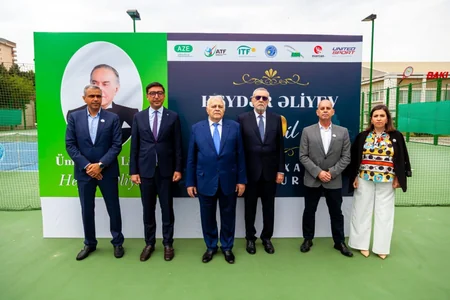 Heydər Əliyevin 100 illiyinə həsr olunan beynəlxalq turnirin açılış mərasimi keçirilib