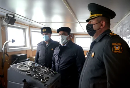 Представители Аппарата омбудсмена посетили воинскую часть ВМС