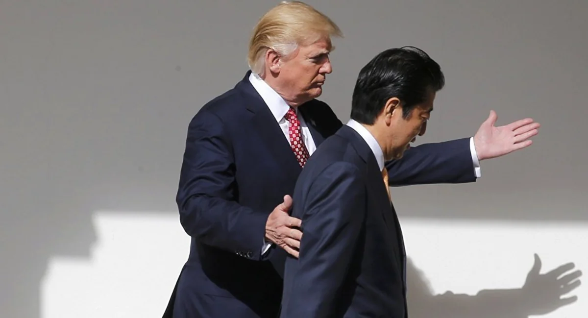 Sindzo Abe və Donald Tramp arasında telefon danışığı oldu