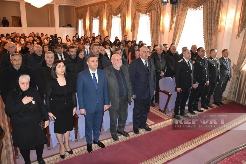 Yevlaxda Xocalı soyqırımının 31-ci ildönümü anılıb
