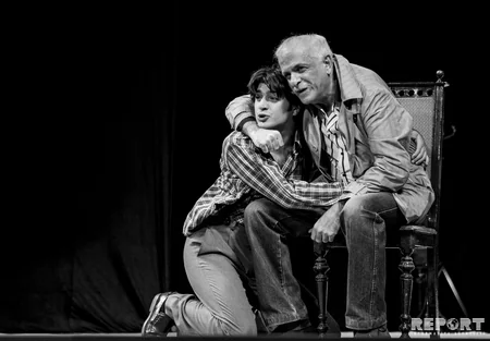 Fuad Poladovun “Azdrama”da sonuncu çıxışı - XATİRƏ FOTOREPORTAJI