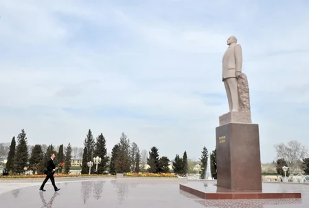 ​Prezident İlham Əliyev Bərdəyə səfər edib