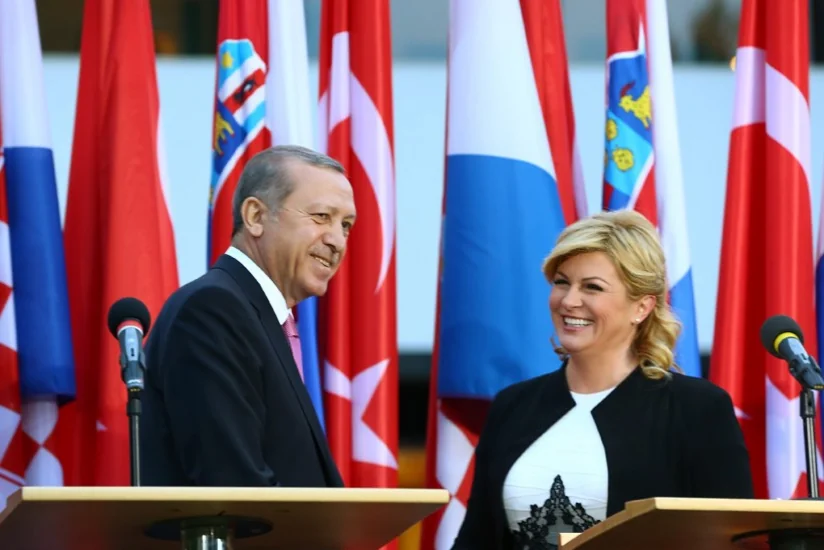 Ərdoğan Xorvatiya prezidenti ilə TANAP layihəsi ilə bağlı müzakirələr aparıb