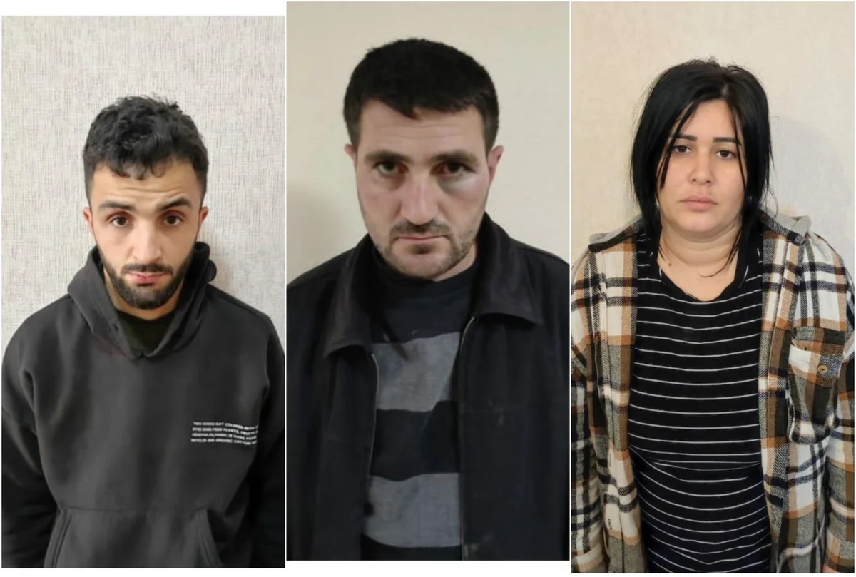 İsmayıllıda aralarında qadının da olduğu cinayətkar qrup saxlanılıb