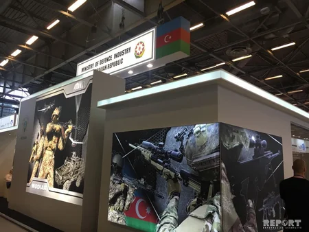 Azərbaycan istehsalı olan hərbi məhsullar Parisdə nümayiş etdirilir