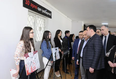 ADNSU-da 30 aprel terror qurbanlarının xatirəsi anılıb