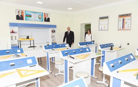 President Ilham Aliyev inaugurated Gobu Park residential complex for IDPs in Garadagh district