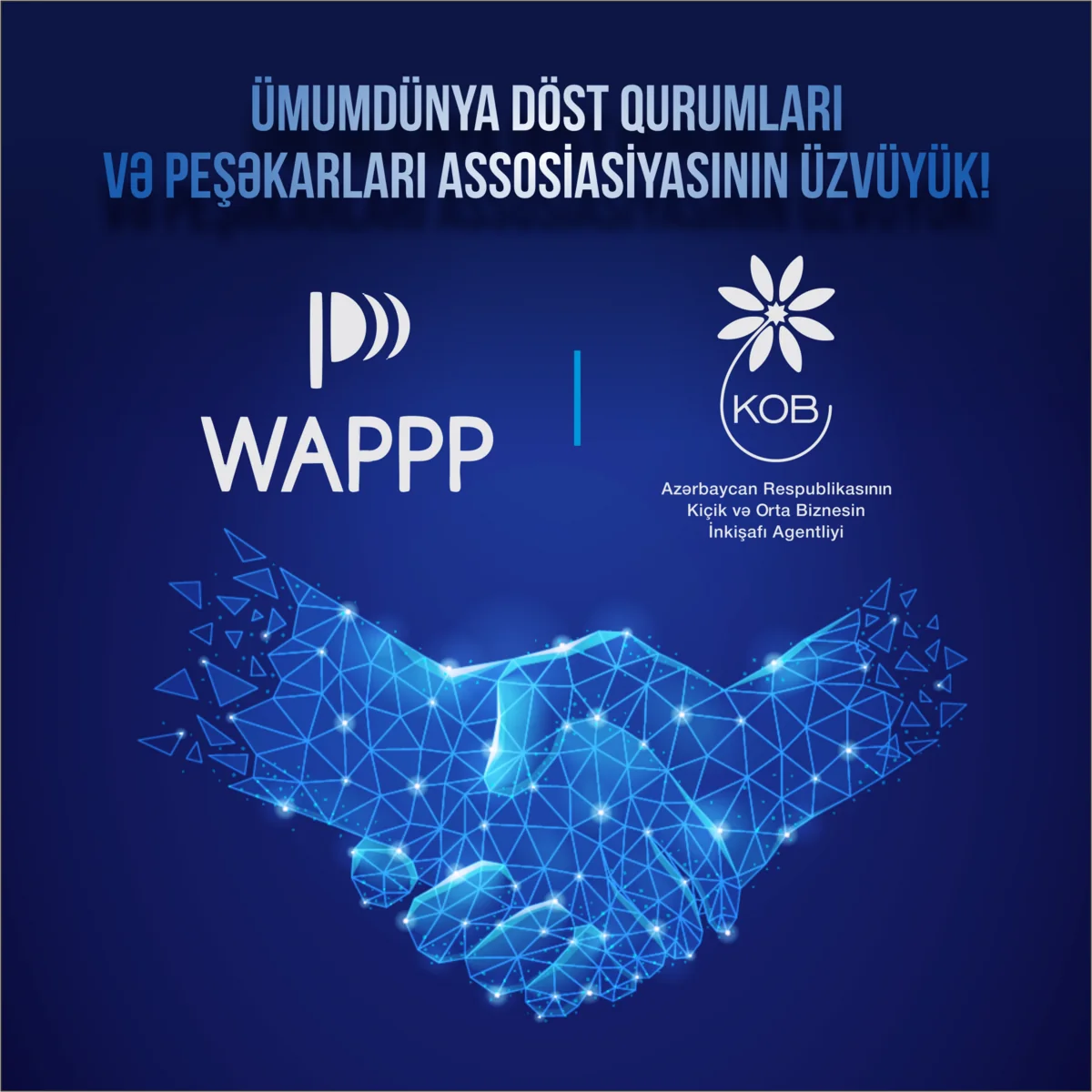 KOBİA Ümümdünya DÖST Qurumları və Peşəkarları Assosiasiyasına üzv oldu