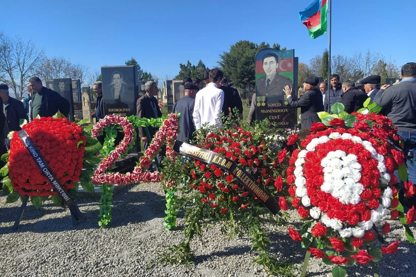 Qubada Vətən müharibəsi şəhidinin anım mərasimi keçirilib