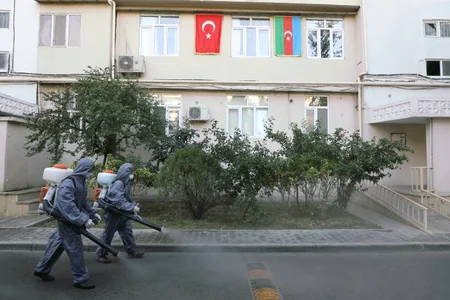 Bakıda 553 küçə dezinfeksiya edildi