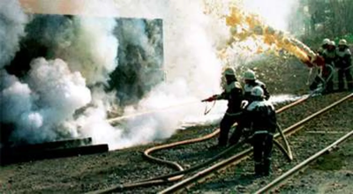 Biləcəri Dəmir Yolu Stansiyasında yanğın olub: 2 nəfər zəhərlənib