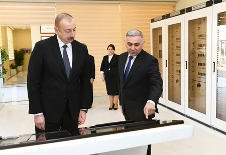 “Ağstafa” elektrik yarımstansiyasının yenidənqurmadan sonra açılışı olub - YENİLƏNİB