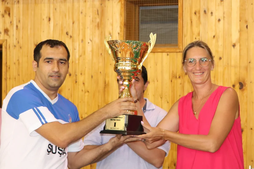 İdman jurnalistləri arasında Qarabağ - Azərbaycandır! turniri keçirilib