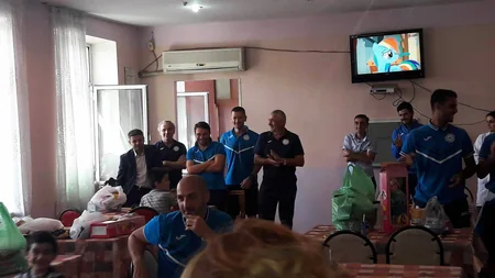 Bakının İnter klubu uşaq evini ziyarət edib