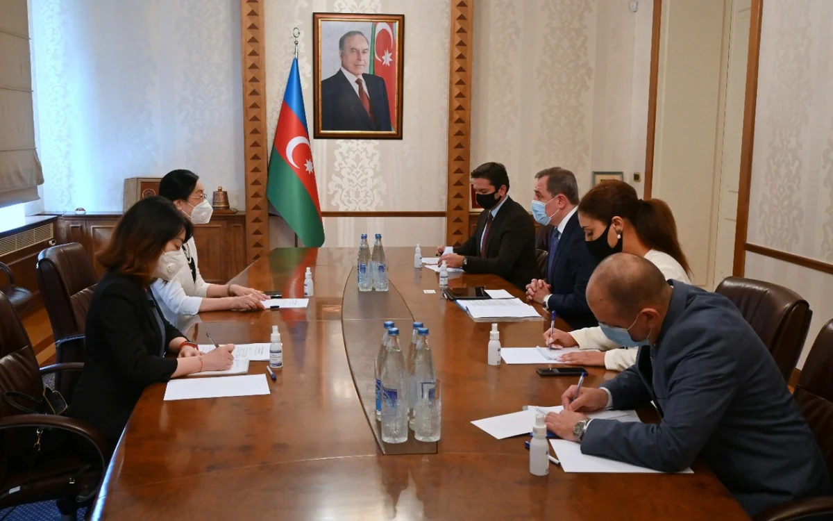 Ceyhun Bayramov Çinin Azərbaycandakı səfiri ilə görüşüb