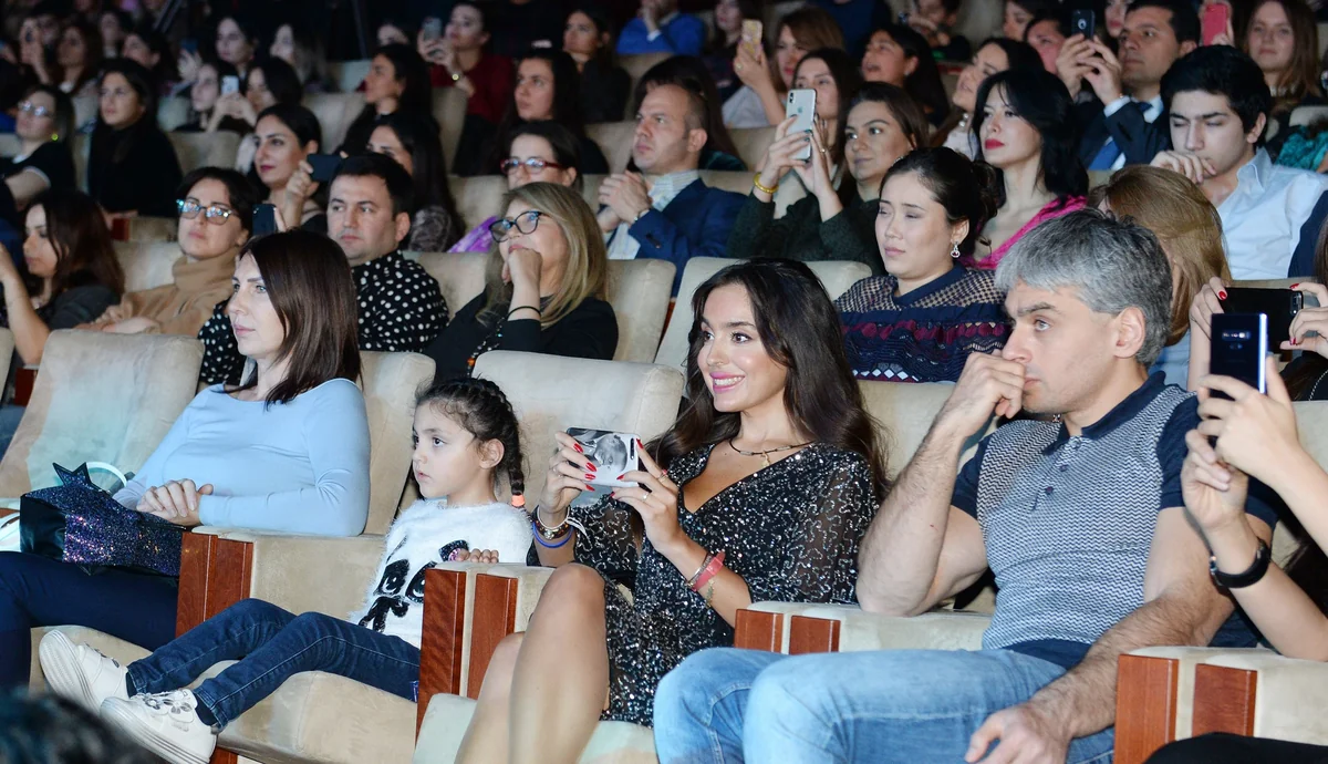 Leyla Əliyeva Emin Ağalarovun Heydər Əliyev Sarayında keçirilən konsert proqramında iştirak edib