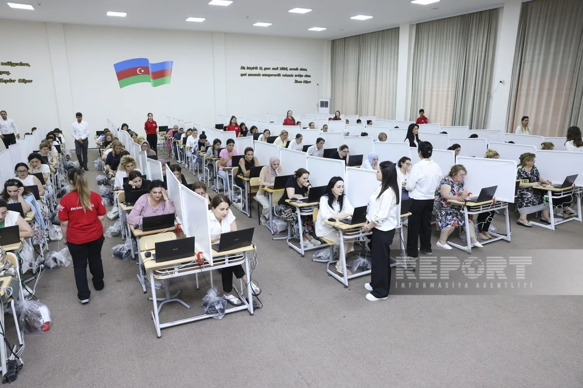 Ötən gün sertifikatlaşdırma imtahanında 38 müəllim maksimum bal toplayıb - SİYAHI