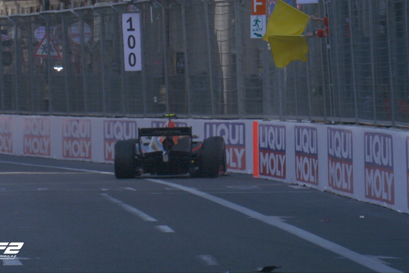 Formula 2: Sıralama turunda qəza baş verib