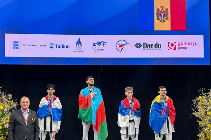 Azərbaycan taekvondoçusu Avropa çempionu olub
