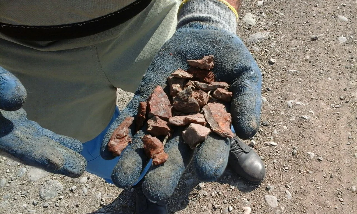 Goranboyda partlamamış top mərmisi aşkarlanıb