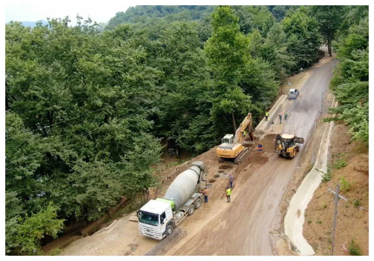Hirkan-Daştatük-Biləsər avtomobil yolu bərpa edilir