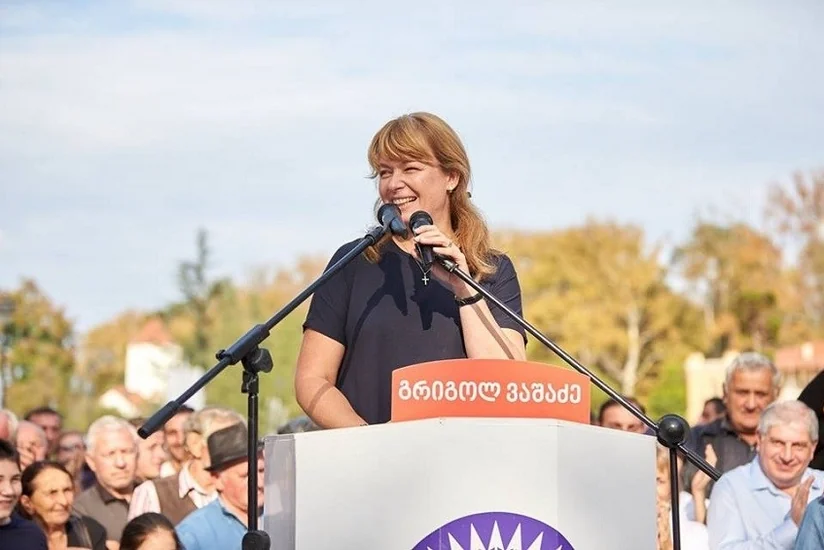 Gürcüstanda şəhər meri vəzifəsinə Mixeil Saakaşvilinin həyat yoldaşının namizədliyi irəli sürülüb