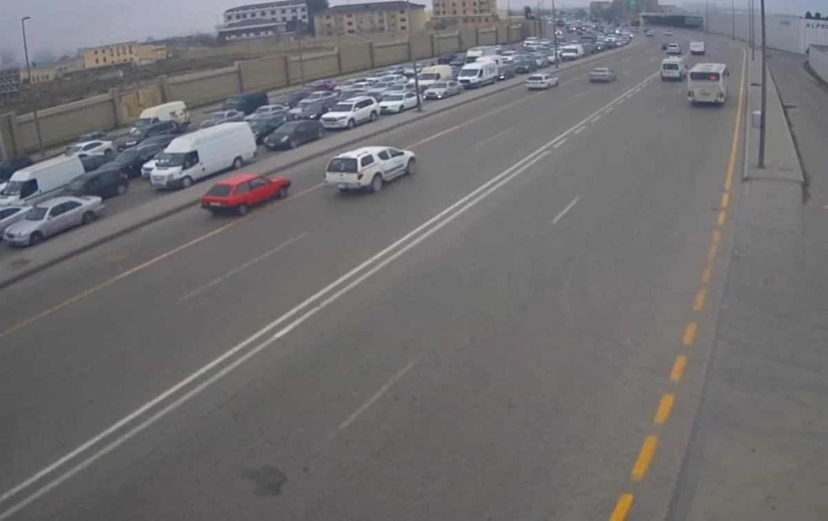 Bakıda yol qəzası baş verib