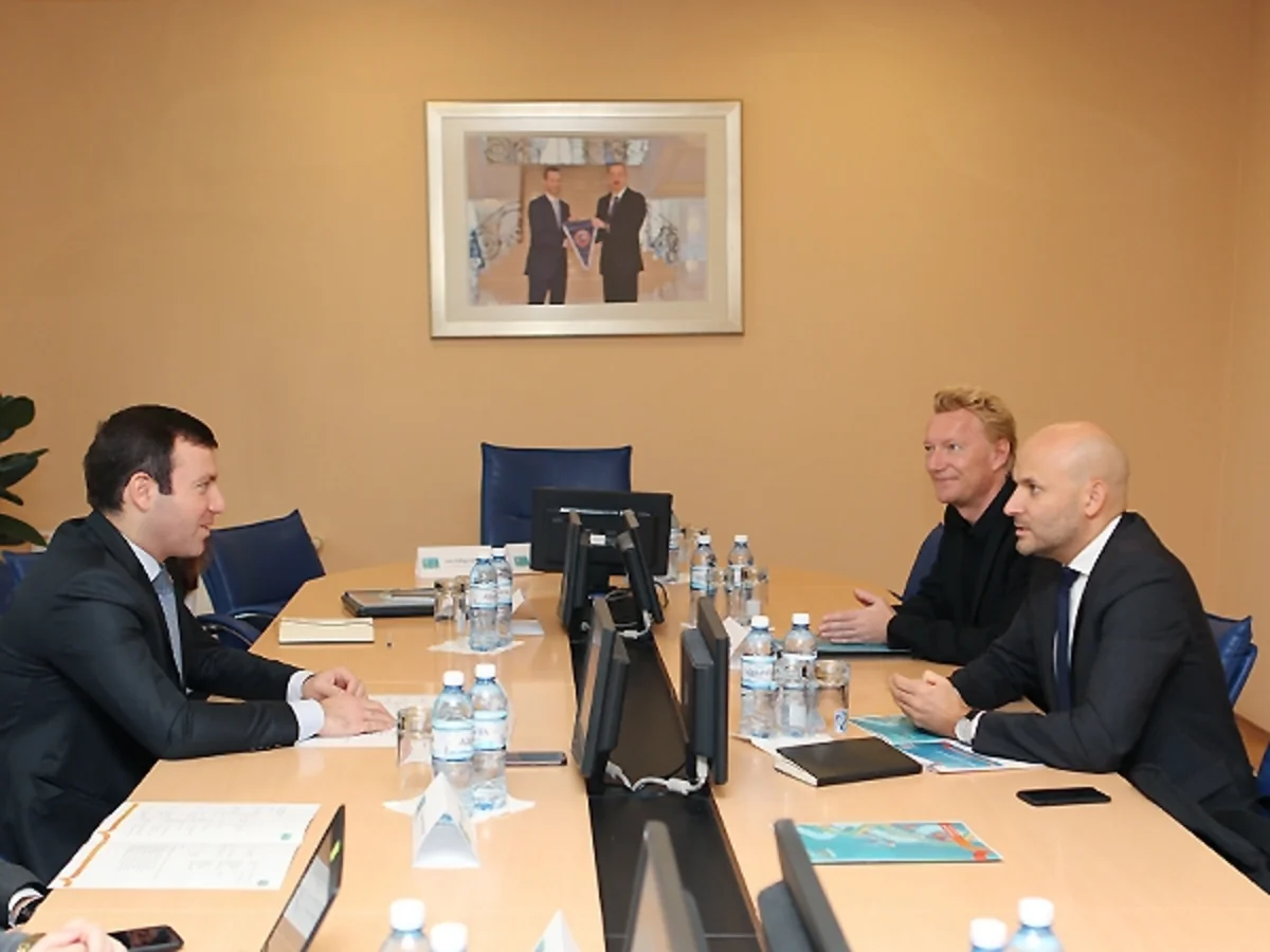 UEFA representatives on visit in Baku for Euro 2020