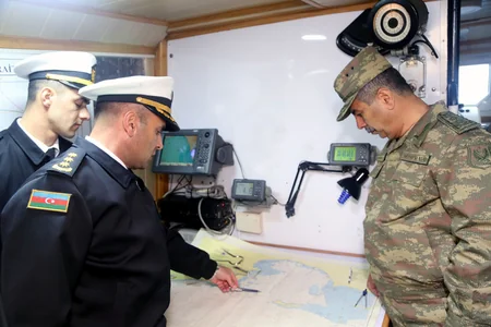 Azerbaijan Naval Forces hold next stage of Command-Staff Military Games