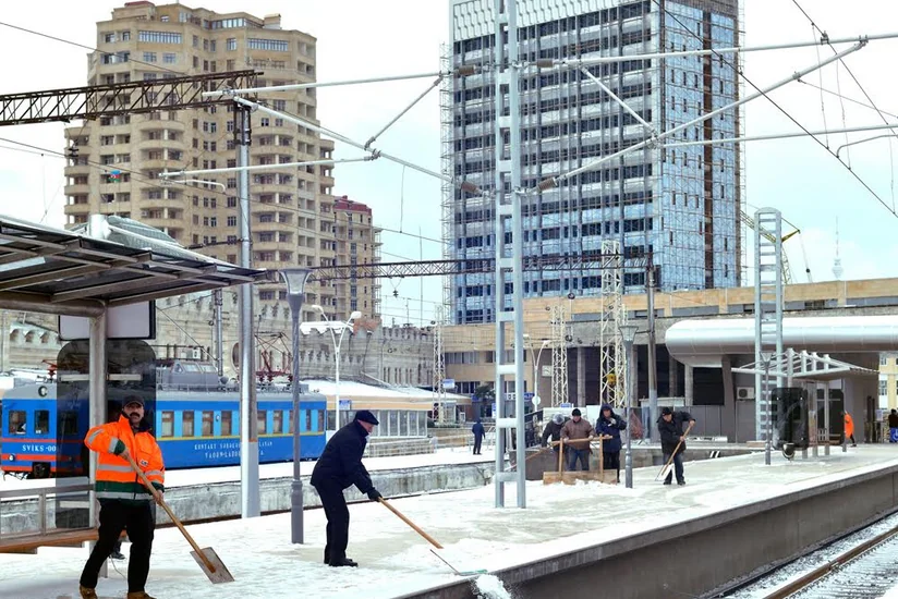 ​Азербайджанские железные дороги перешли на усиленный режим работы